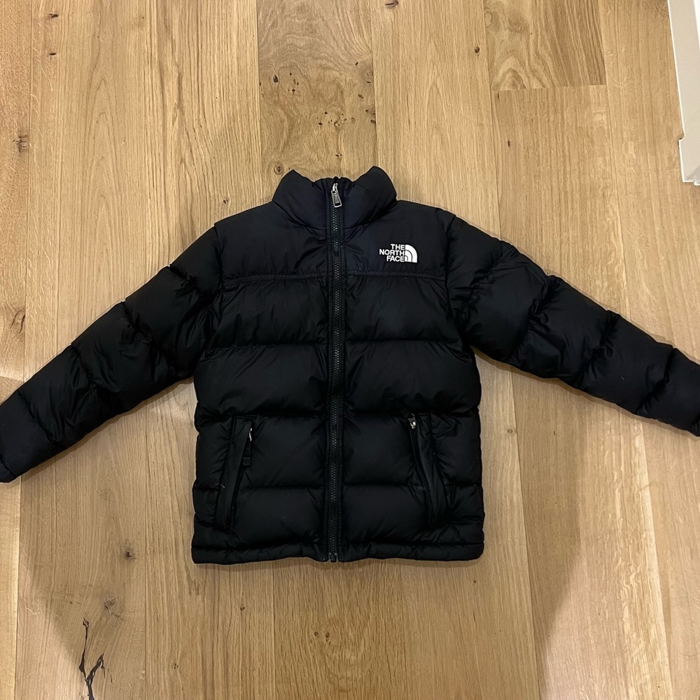 The North Face Black Puffer Jacket / Coat (Boys Size 7/8)